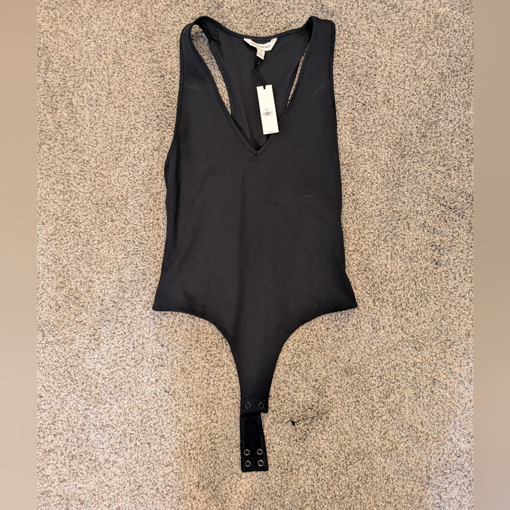 NWT Banana Republic Black Bodysuit